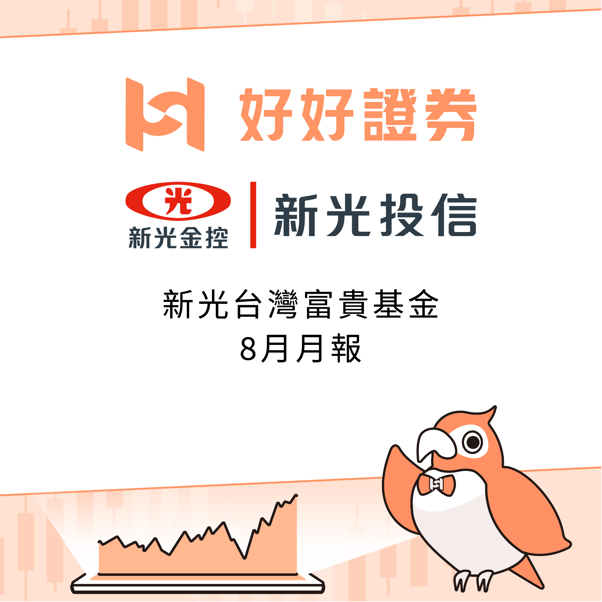 新光投信｜新光台灣富貴基金 8月月報